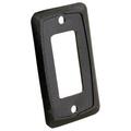 Jr Products Furniture Switch Face Plate- Black J45-13935